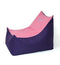 Sako tas poef Tron paars-roze XXL 140 x 90 cm