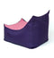 Sako tas poef Tron paars-roze XXL 140 x 90 cm