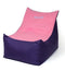 Sako tas poef Tron paars-roze XXL 140 x 90 cm