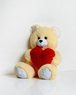 FRANK teddybeer 50 cm crème