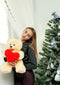 FRANK teddybeer 50 cm crème