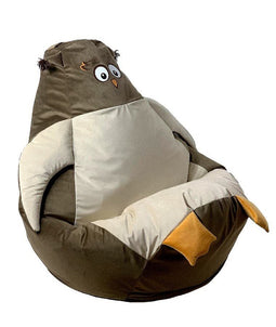 Sako zakpoef Sowa bruin-beige XL 130 x 90 cm