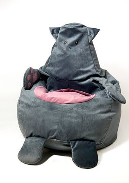 Zak Sako Kitten grijs L 105 x 80 cm