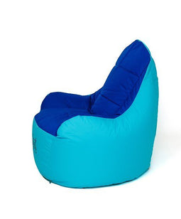 Sako zak poef Boss blauw-korenbloem XXL 140 x 90 cm