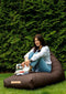 Zak Sako Matras poef bruin XXL 160 x 80 cm