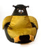 Sako zakpoef Sowa bruin-goud XL 130 x 90 cm