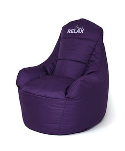 Sako Boss paarse tas poef XXL 140 x 90 cm
