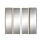 Staande spiegel Home ESPRIT Bruin Beige Grijs Natuurlijk Kristal polyestyreen 45 X 40 X 166 cm (4...