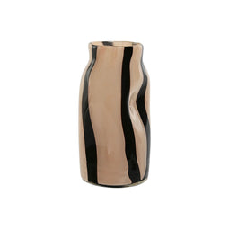 Vaas Home ESPRIT Zwart Crème Kristal Modern 15 x 15 x 29,2 cm