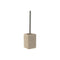 Toiletborstel Home ESPRIT Crème Zilverkleurig Hars Polyethyleen 9,5 X 9,5 X 36,5 CM