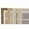 Fotolijsten Home ESPRIT Wit Bruin Beige Natuurlijk Kristal polyestyreen Scandinavisch 26 X 2 X 44...