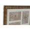 Fotolijsten Home ESPRIT Bruin Beige Natuurlijk Ivoor Kristal polyestyreen Scandinavisch 34 X 2 X...