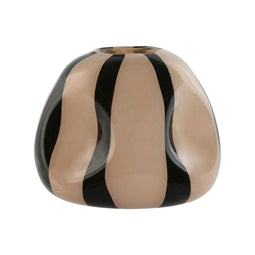 Vaas Home ESPRIT Zwart Crème Kristal Modern 21 x 21 x 16,3 cm