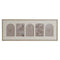 Fotolijsten Home ESPRIT Beige Kristal Hout MDF Scandinavisch 60 X 3 X 34 cm