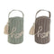 Deurhouder Home ESPRIT 13 x 13 x 29 cm (2 Stuks)