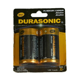 Anna's collection - Durasonic D Alkaline Batterijen - 2 st.