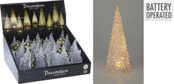 Nampook - Kerstboom acryl met warm wit kerstversiering