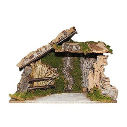 Euromarchi - Kerststal 43x20x29 cm