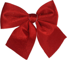 Nampook - Strik velvet set van 2sts rood kerstversiering