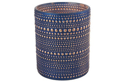 Countryfield - Theelichth ro Nelle L blauw/zilver
