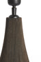 Light&living Lampvoet Ø13x42 cm TRAPINO hout mat donker bruin