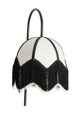 Light&living Wandlamp 33x25x47 cm SULINA linnen wit+zwart