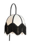 Light&living Wandlamp 33x25x47 cm SULINA linnen wit+zwart