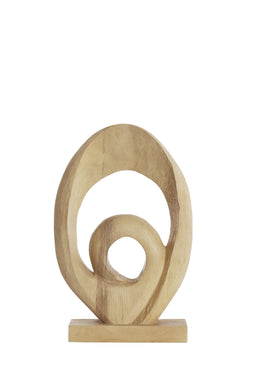 Light&living Ornament 30x9x46 cm RANDA hout mat naturel