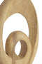 Light&living Ornament 30x9x46 cm RANDA hout mat naturel