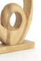 Light&living Ornament 30x9x46 cm RANDA hout mat naturel