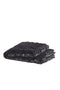 Light&living Plaid 170x130 cm VIENNE velvet zwart