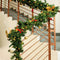Kerstguirlande , slinger, kerstslinger 5mtr 80xLED -in/outdoor - inclusief - versiering , set 2 s...