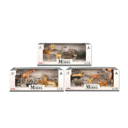 Set van 6 Wilde Dieren 30 x 10 x 13 cm