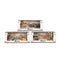 Set van 6 Wilde Dieren 30 x 10 x 13 cm