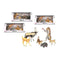 Set van 6 Wilde Dieren 30 x 10 x 13 cm