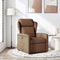 Fauteuil verstelbaar stof bruin