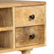 Tv-meubel 110x35x40 cm massief mangohout