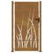 Poort 105x180 cm grasontwerp cortenstaal