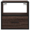 Nachtkastjes 2st wandgemonteerd 40x31x39,5cm bruin eikenkleurig