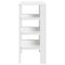 Schoenenrek 61x32x70 cm bewerkt hout wit