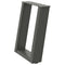 Salontafelpoten 2 st U-vormig 28x(42-43) cm staal antraciet