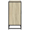 Dressoir 94x35x76 cm bewerkt hout sonoma eikenkleurig
