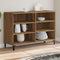 Dressoir 103,5x35x70 cm bewerkt hout artisanaal eikenkleurig