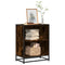 Boekenkast 60x35x76 cm bewerkt hout gerookt eikenkleurig