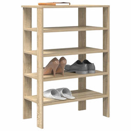 Schoenenrek 61x32x87,5 cm bewerkt hout sonoma eikenkleurig