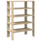 Schoenenrek 61x32x87,5 cm bewerkt hout sonoma eikenkleurig