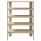 Schoenenrek 61x32x87,5 cm bewerkt hout sonoma eikenkleurig