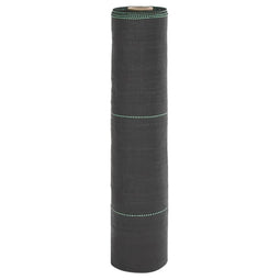 Worteldoek 0,5x100 m PP zwart