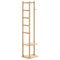 Kapstok met haken en schappen 38,5x30x156 cm bamboe