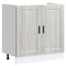 Spoelbakonderkast Porto 80x46x81,5 cm bewerkt hout grijs sonoma